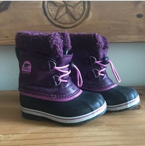 Sorel Yoot Pac Nylon Waterproof Boots • Youth 13